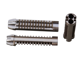 Double pipe and double hole nozzle