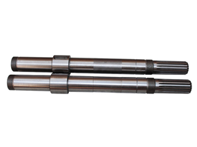 Spline roller axle of pipe shrinking machine