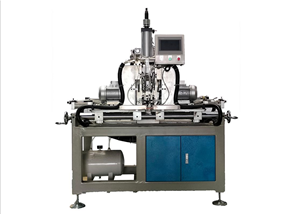 Aluminum pipe production line - necking and bending machine